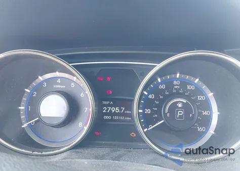 2013 Hyundai Sonata Gls из США, поврежденный, VIN 5NPEB4AC3DH628837